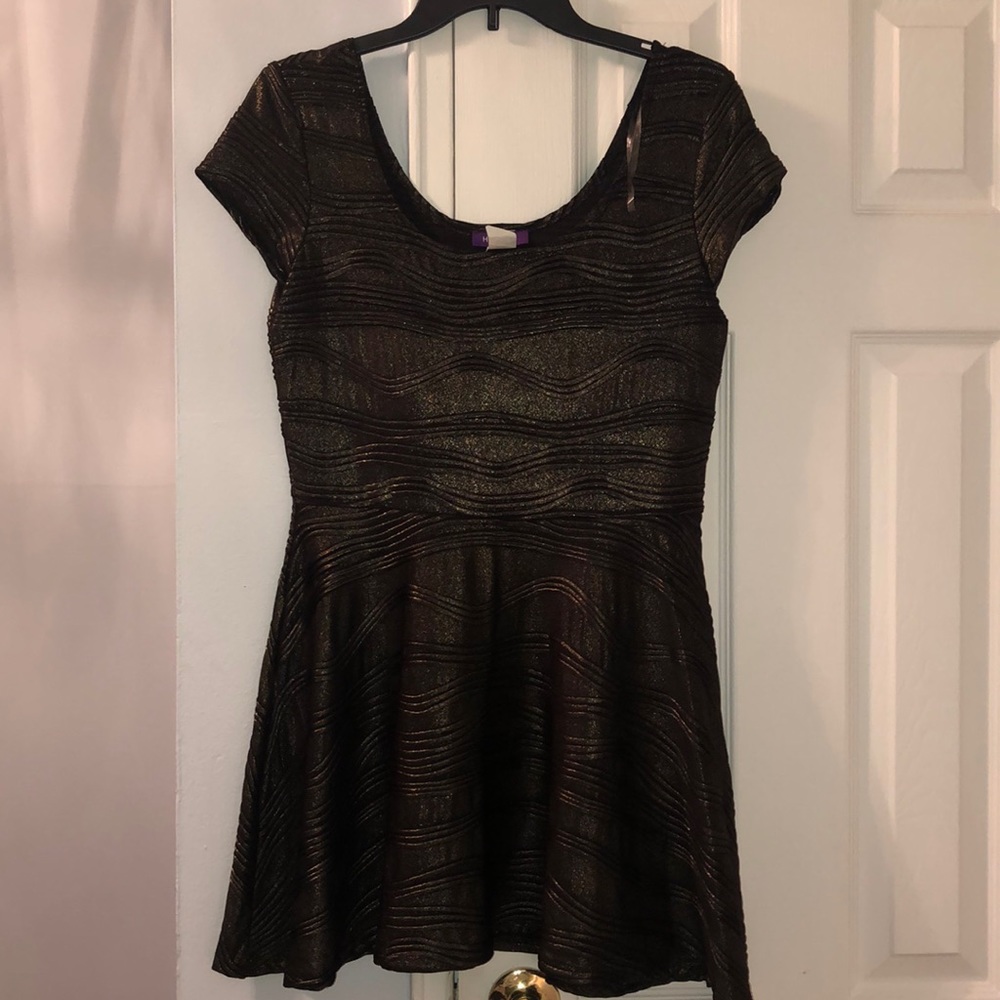 Brand New Gold Shimmer Dress from Mandee!!